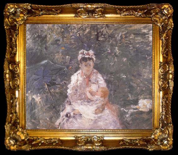 framed  Berthe Morisot Lactation, ta009-2